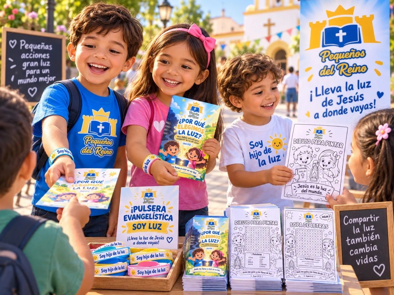 Imagen del recurso ¿Por qué elegimos la luz? Actividades cristianas para niños + PDF gratis